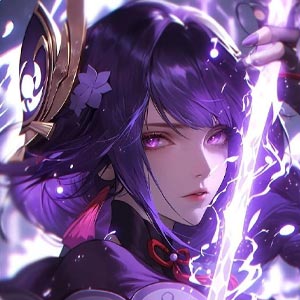 雷电将军的头像-美图千千(在线看图)美图千千